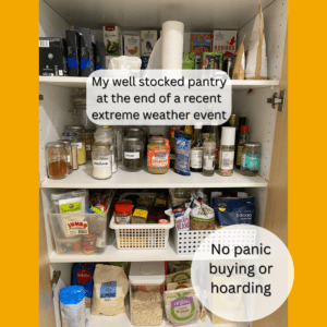 Preparing food supplies in the tropics